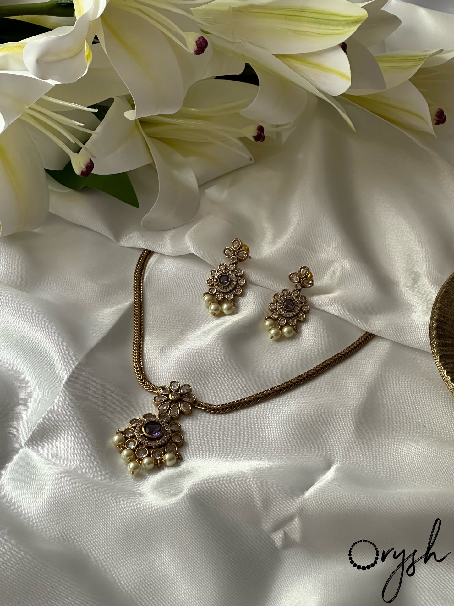 Pearl Beads Necklace- 146