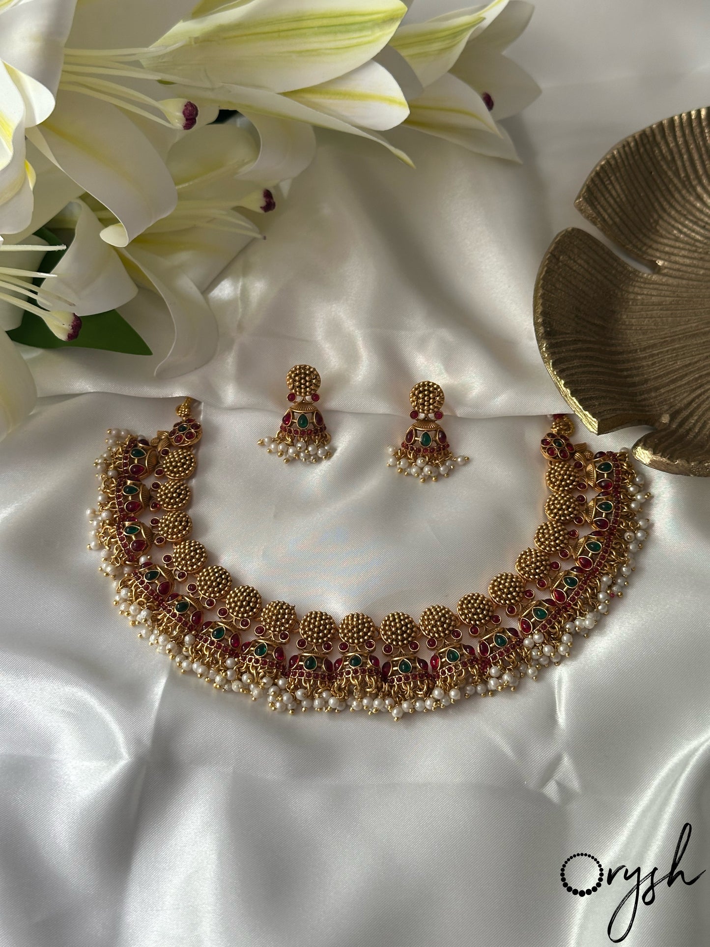 Trending Jumka Necklace- 144