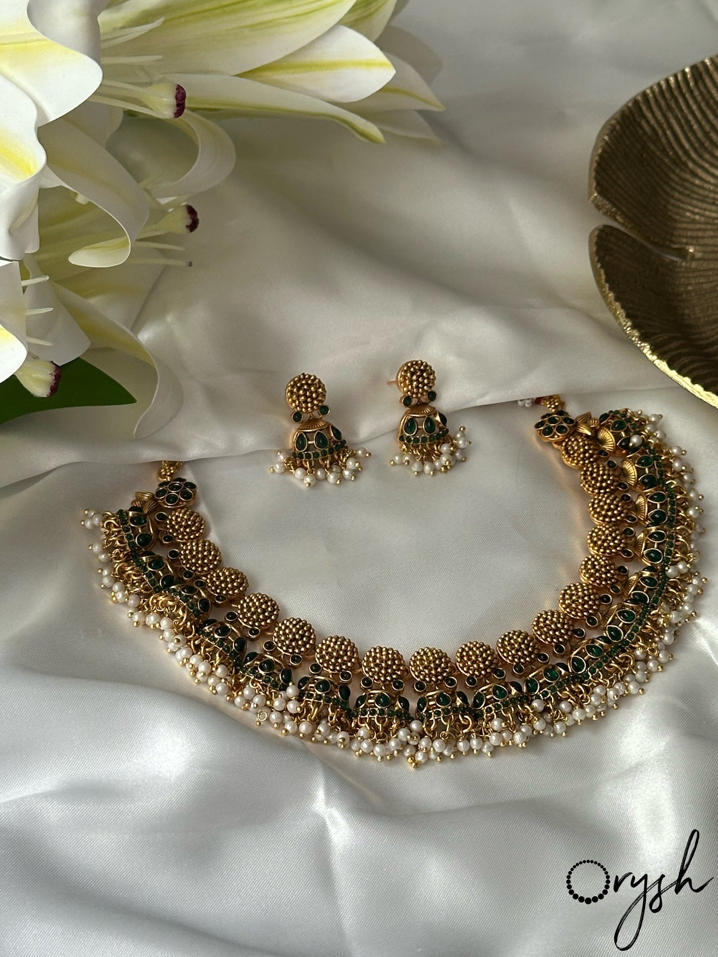Trending Jumka Necklace- 144