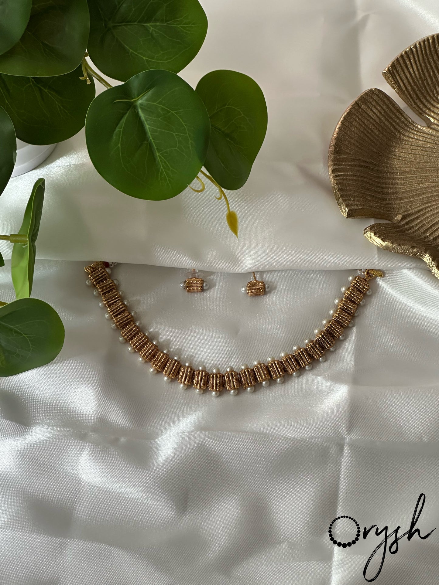 Pearl Beads Choker- 126