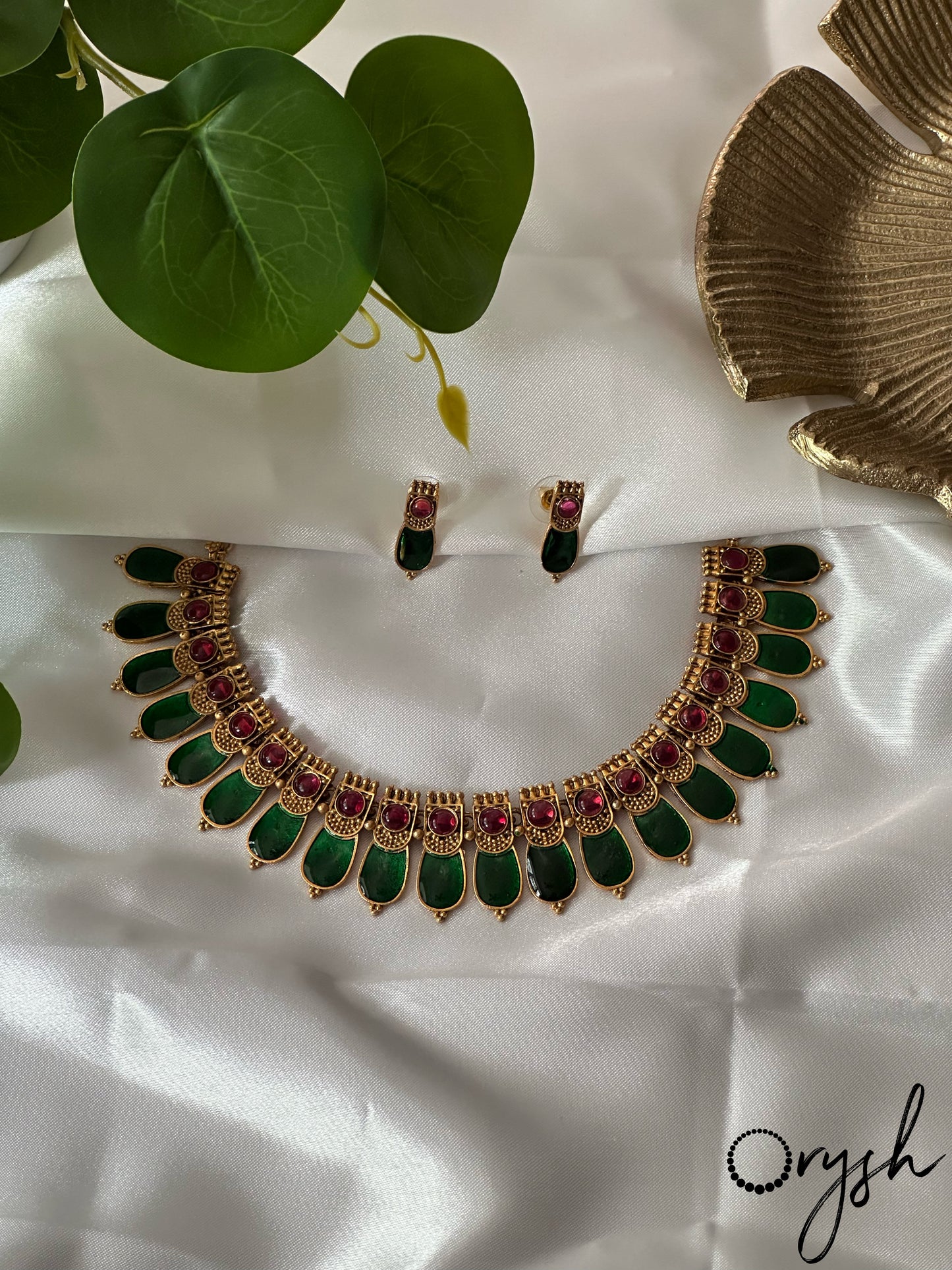 Trending Palakka Necklace- 132