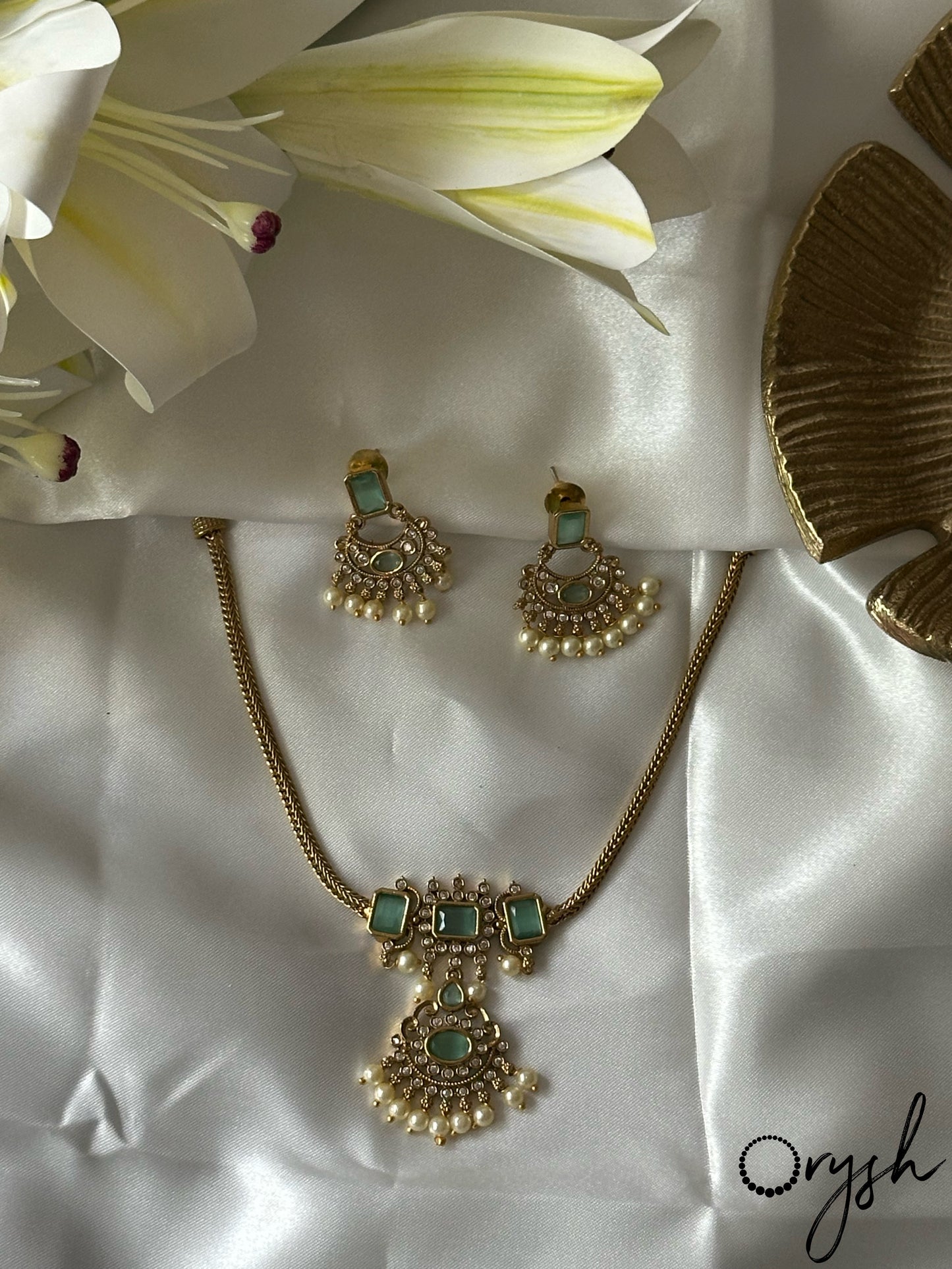 Pearl Antique Choker- 137