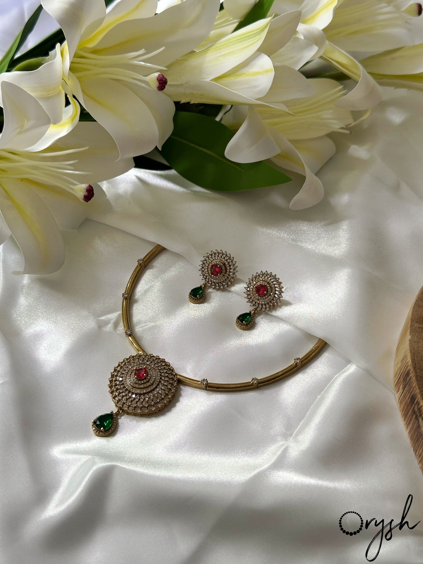 Victorian Pendant Necklace- 154