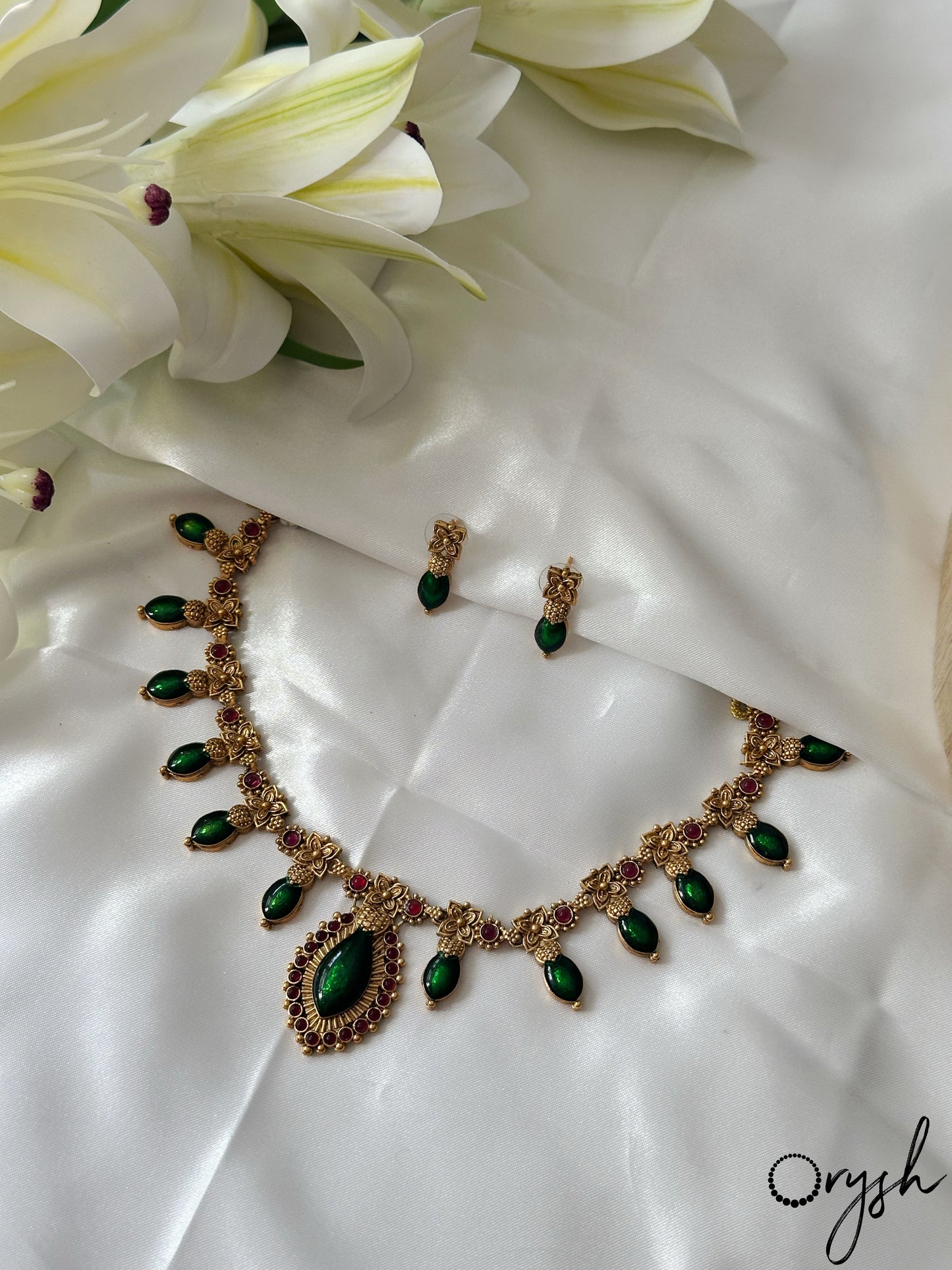 Palakka Necklace - 169