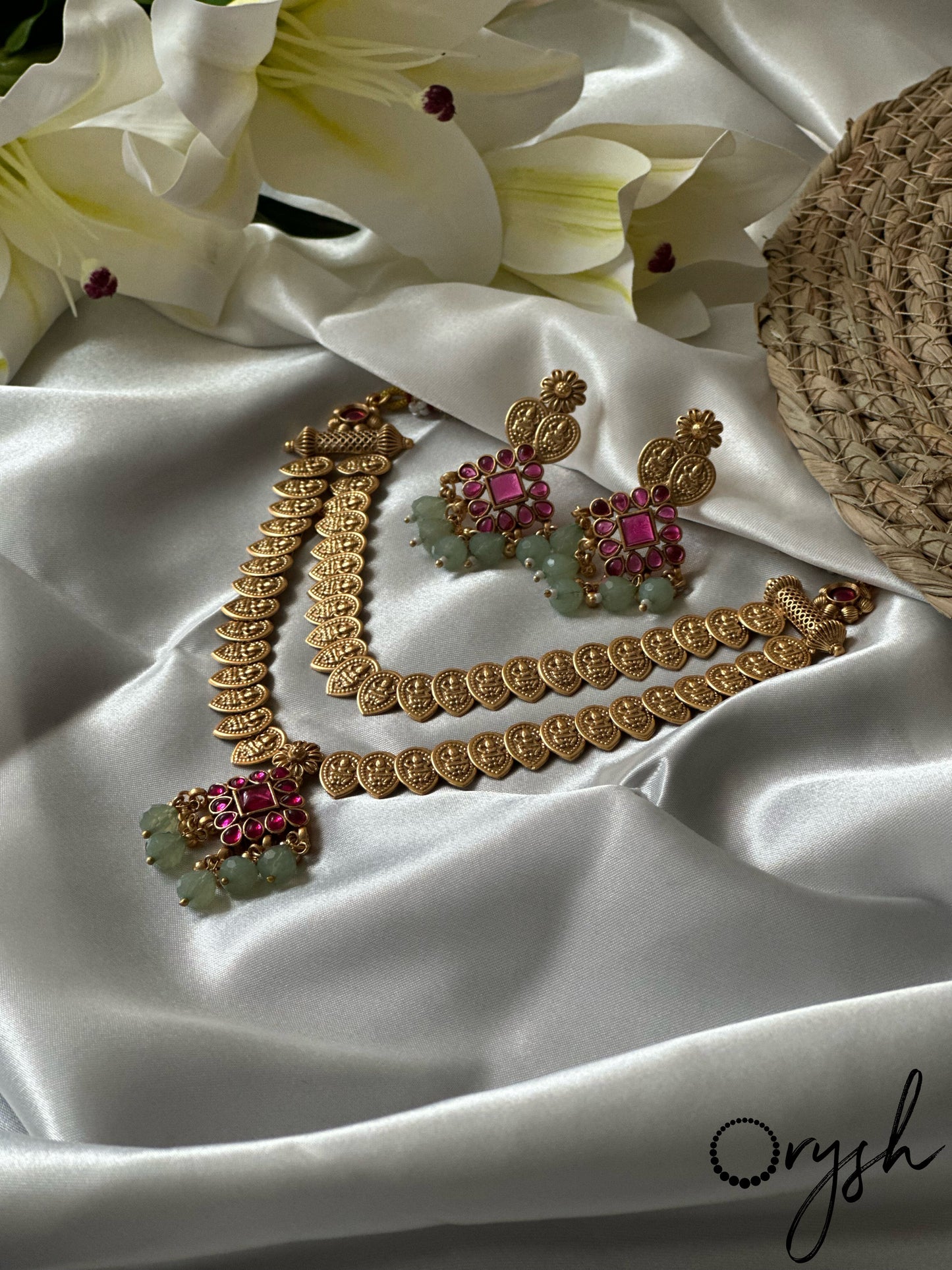 Lakshmi Double Layer Necklace- 109