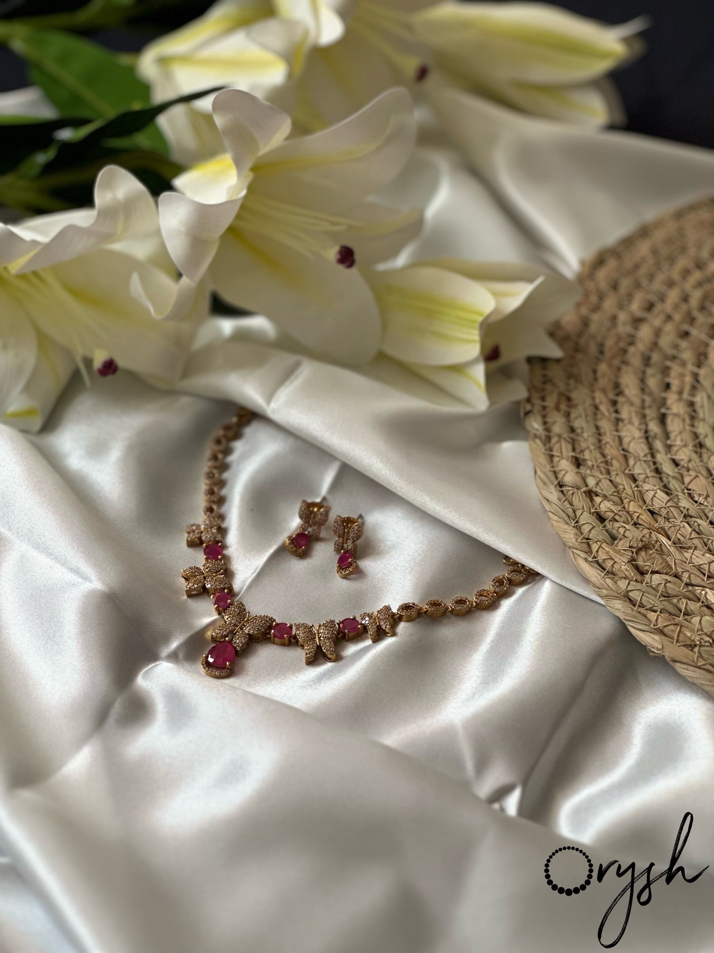 Butterfly AD Necklace-112