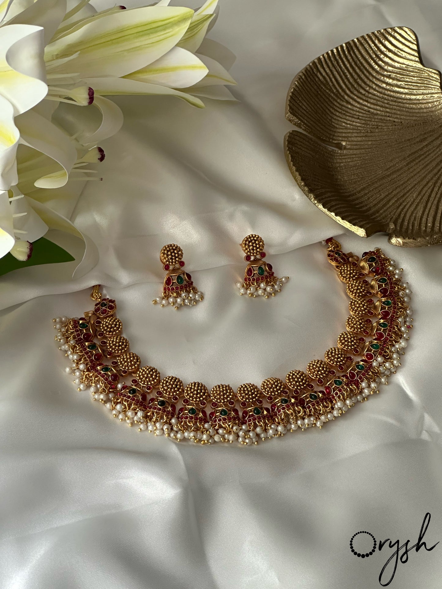 Trending Jumka Necklace- 144