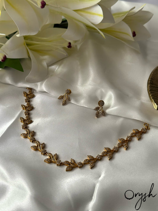 Leaf AD Necklace- 142