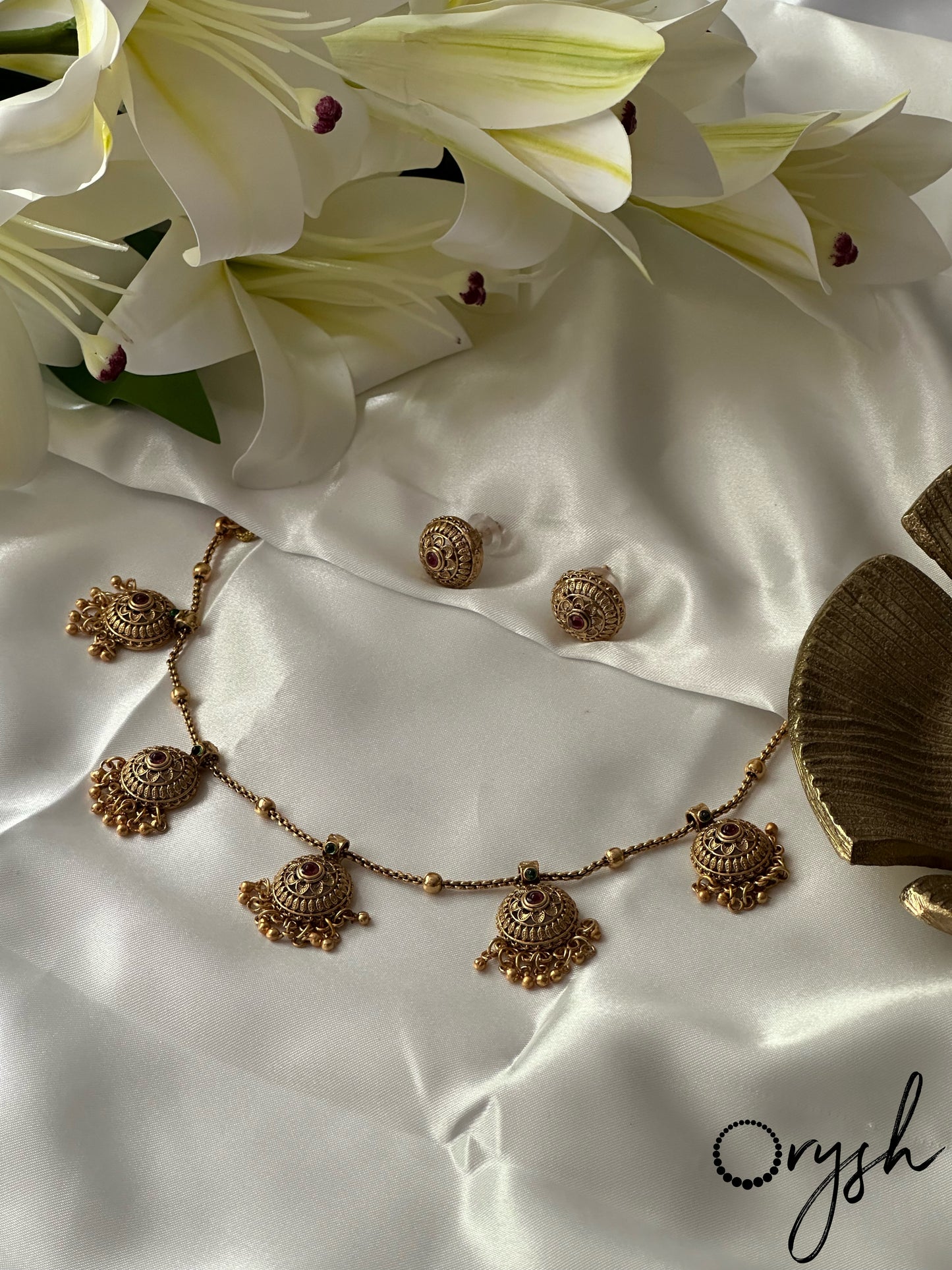 Five Charm Necklace- 145