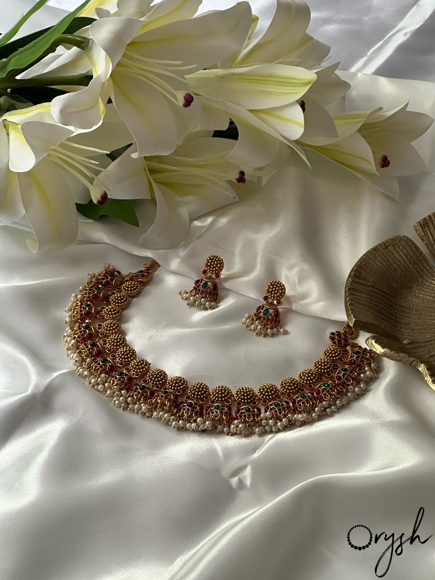 Trending Jumka Necklace- 144