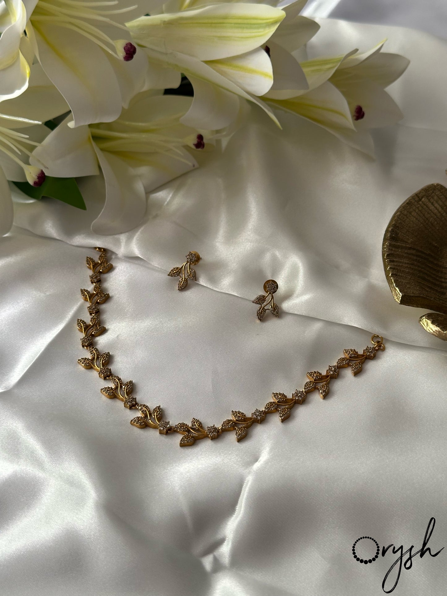 Leaf AD Necklace- 142