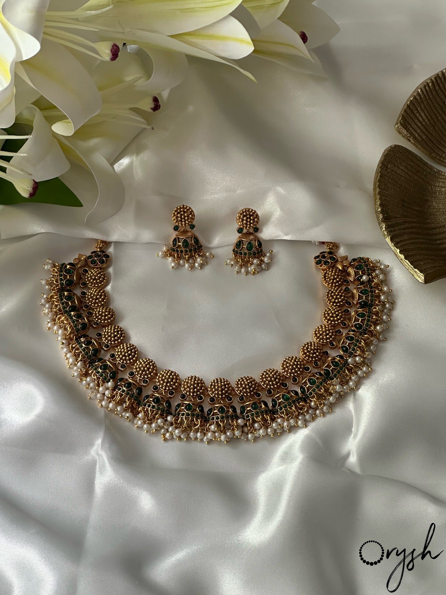 Trending Jumka Necklace- 144