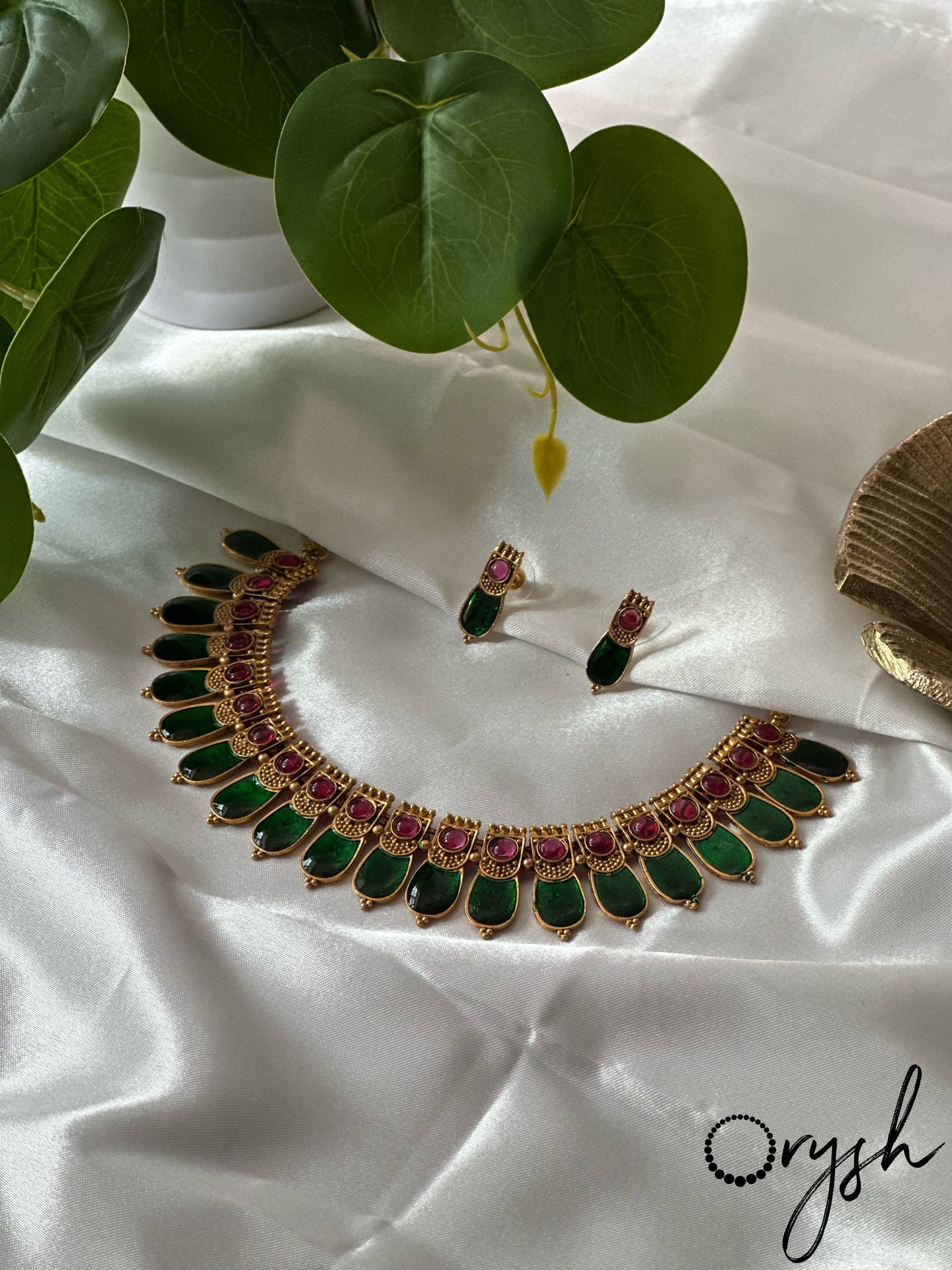 Trending Palakka Necklace- 132
