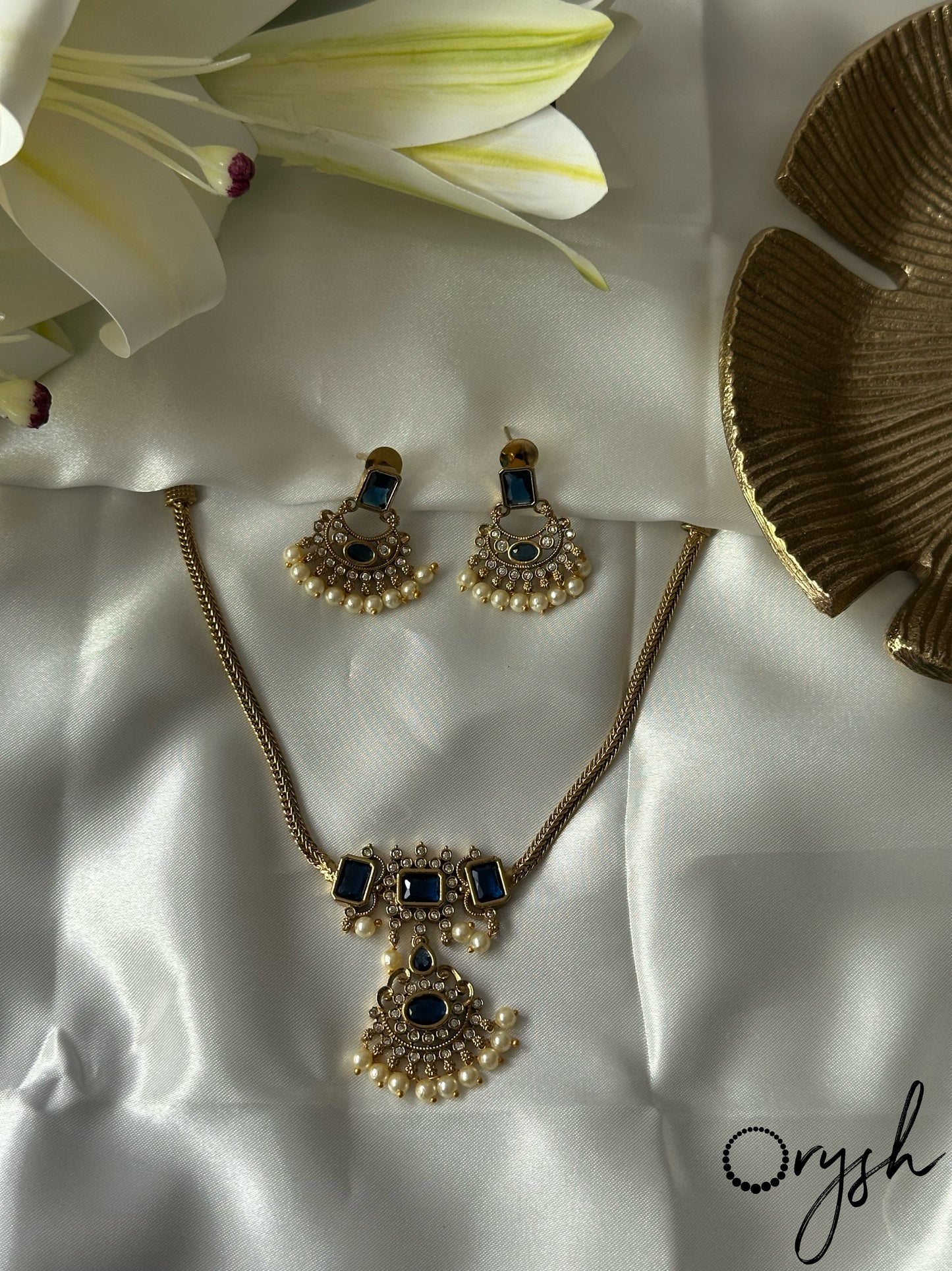 Pearl Antique Choker- 137