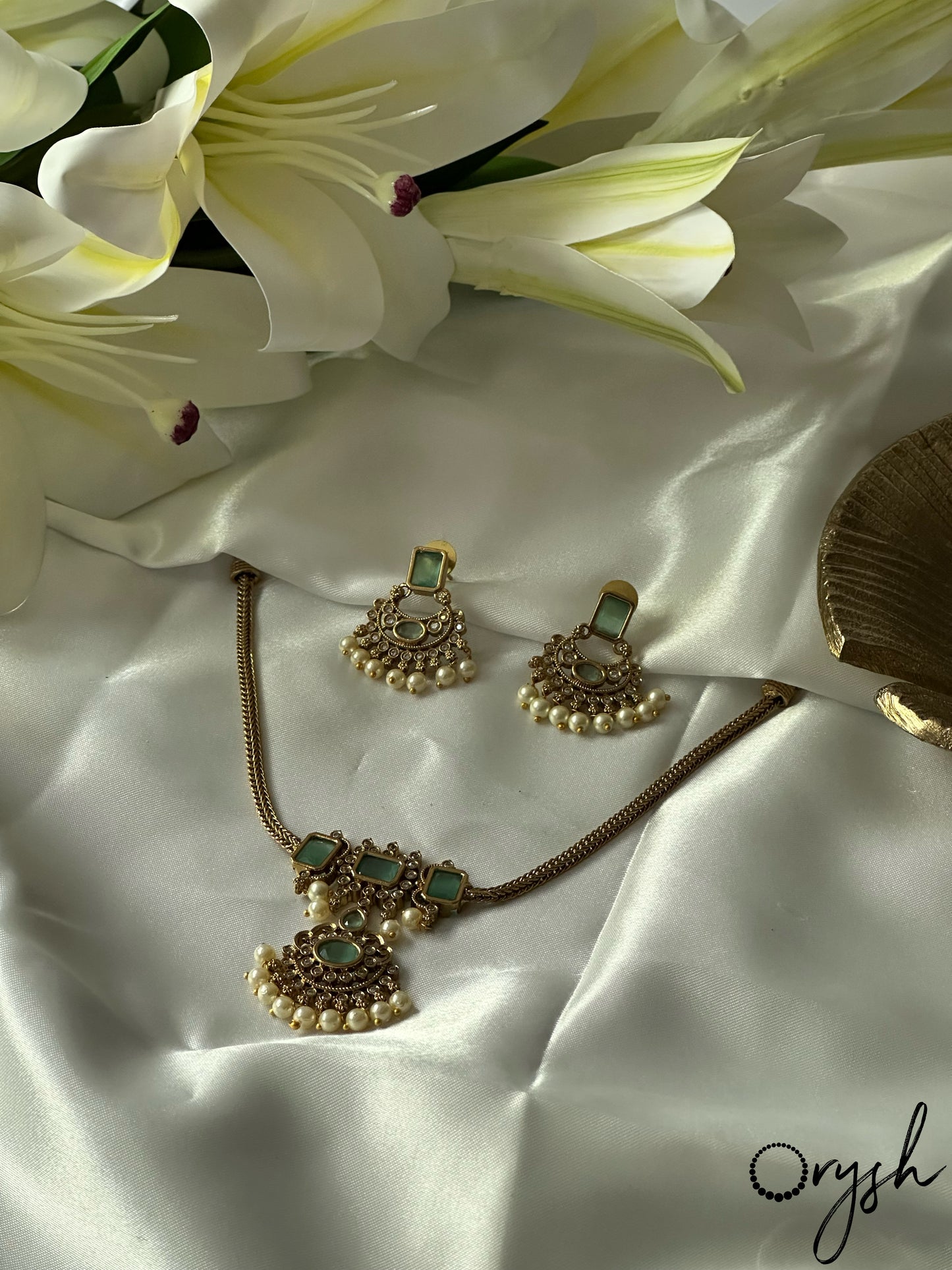 Pearl Antique Choker- 137