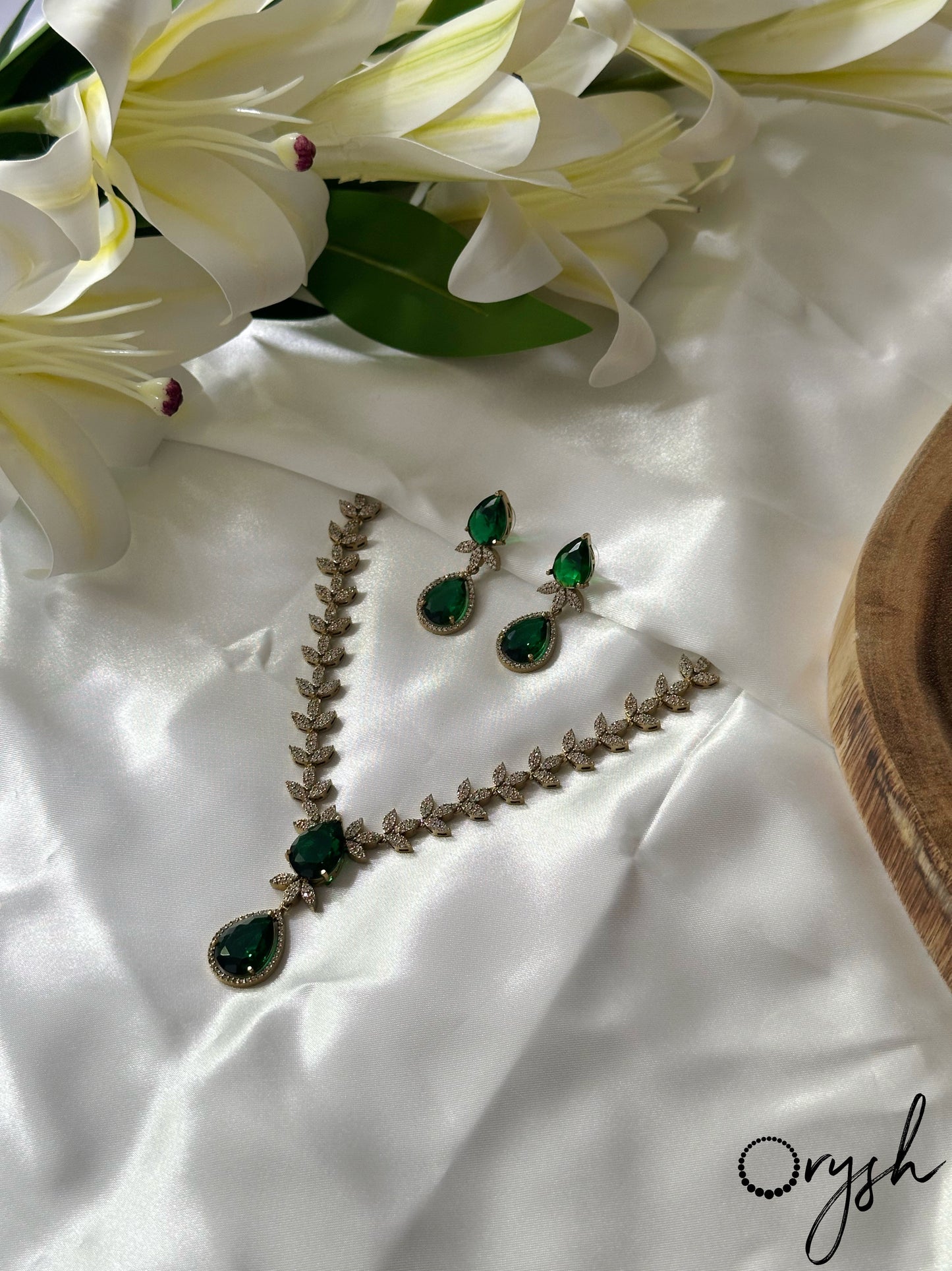 Orchid Ember AD Necklace- 158