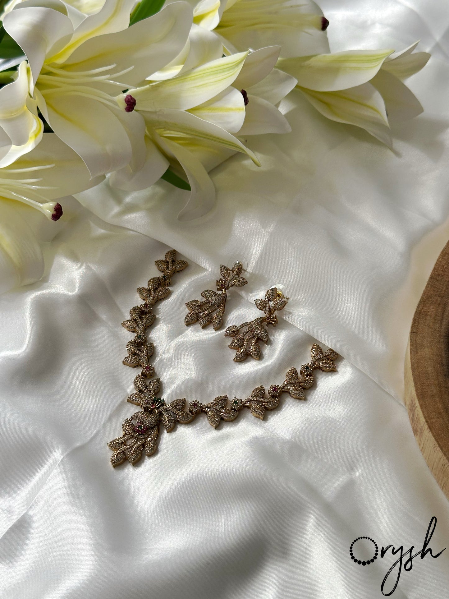 Peacock AD Necklace - 170