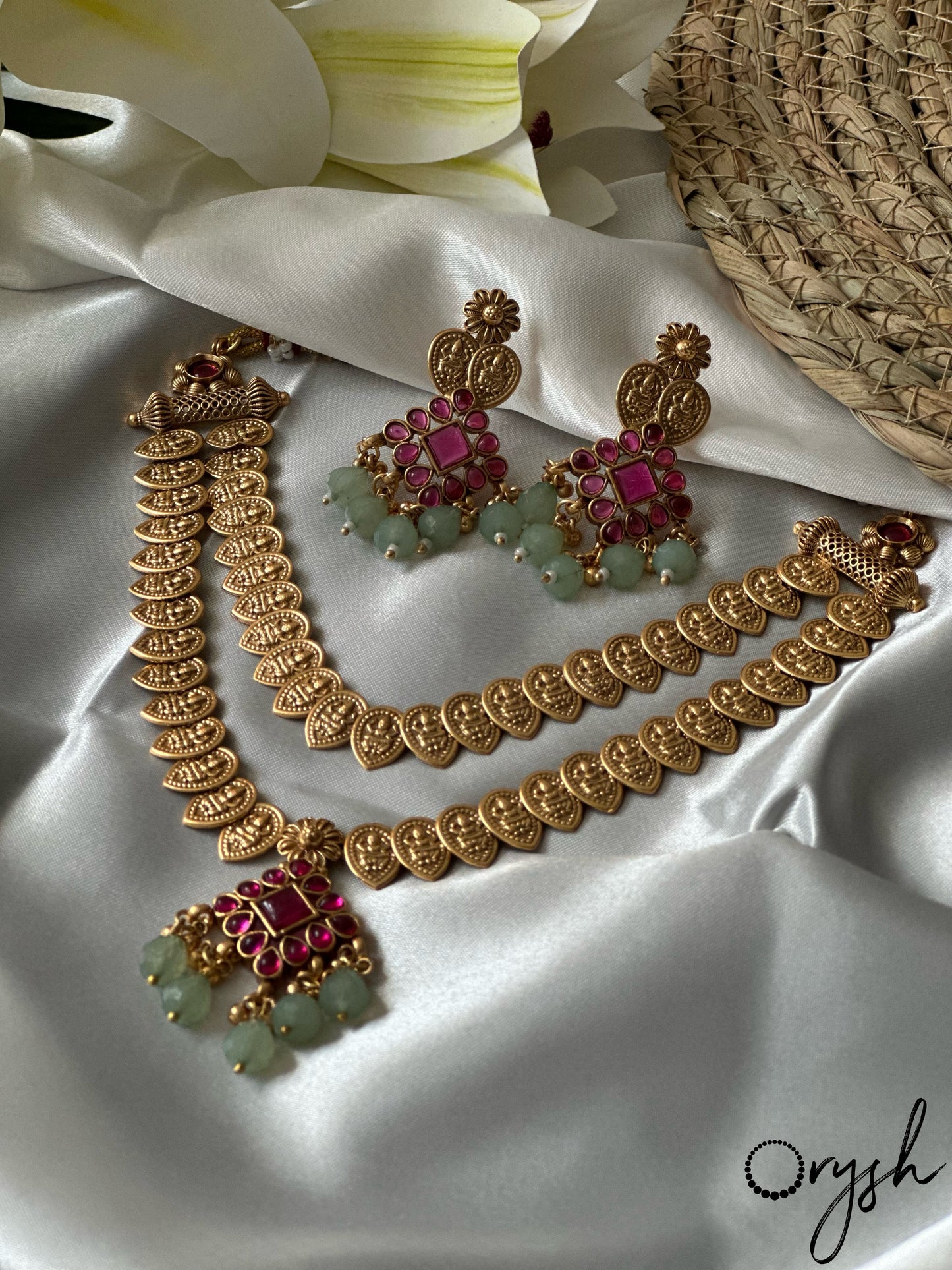 Lakshmi Double Layer Necklace- 109