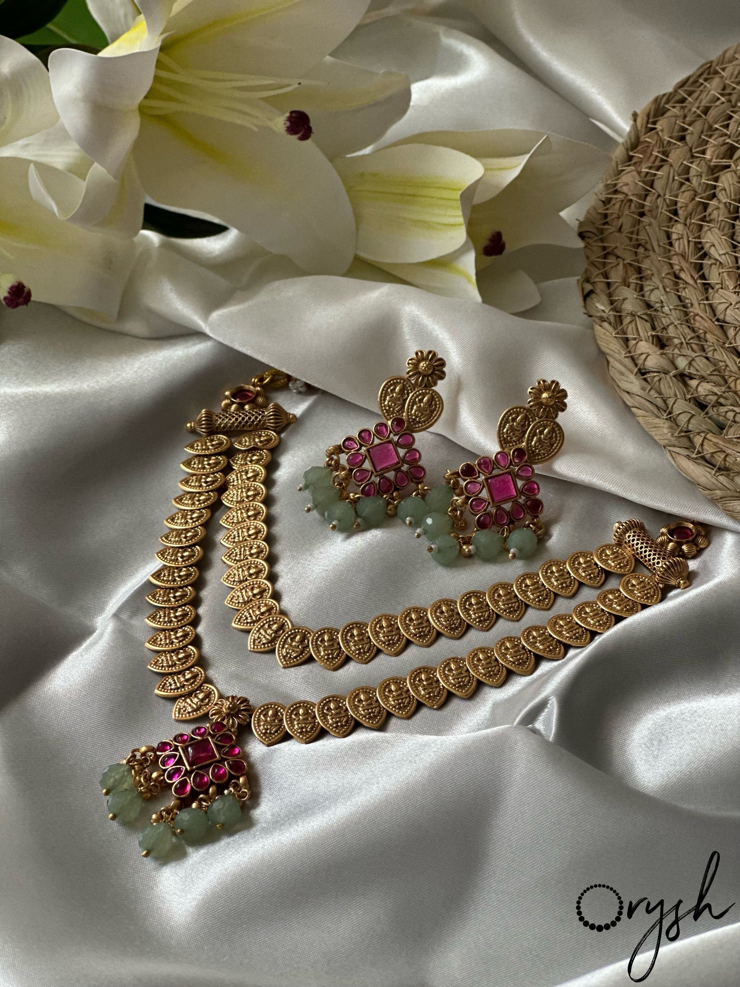 Lakshmi Double Layer Necklace- 109